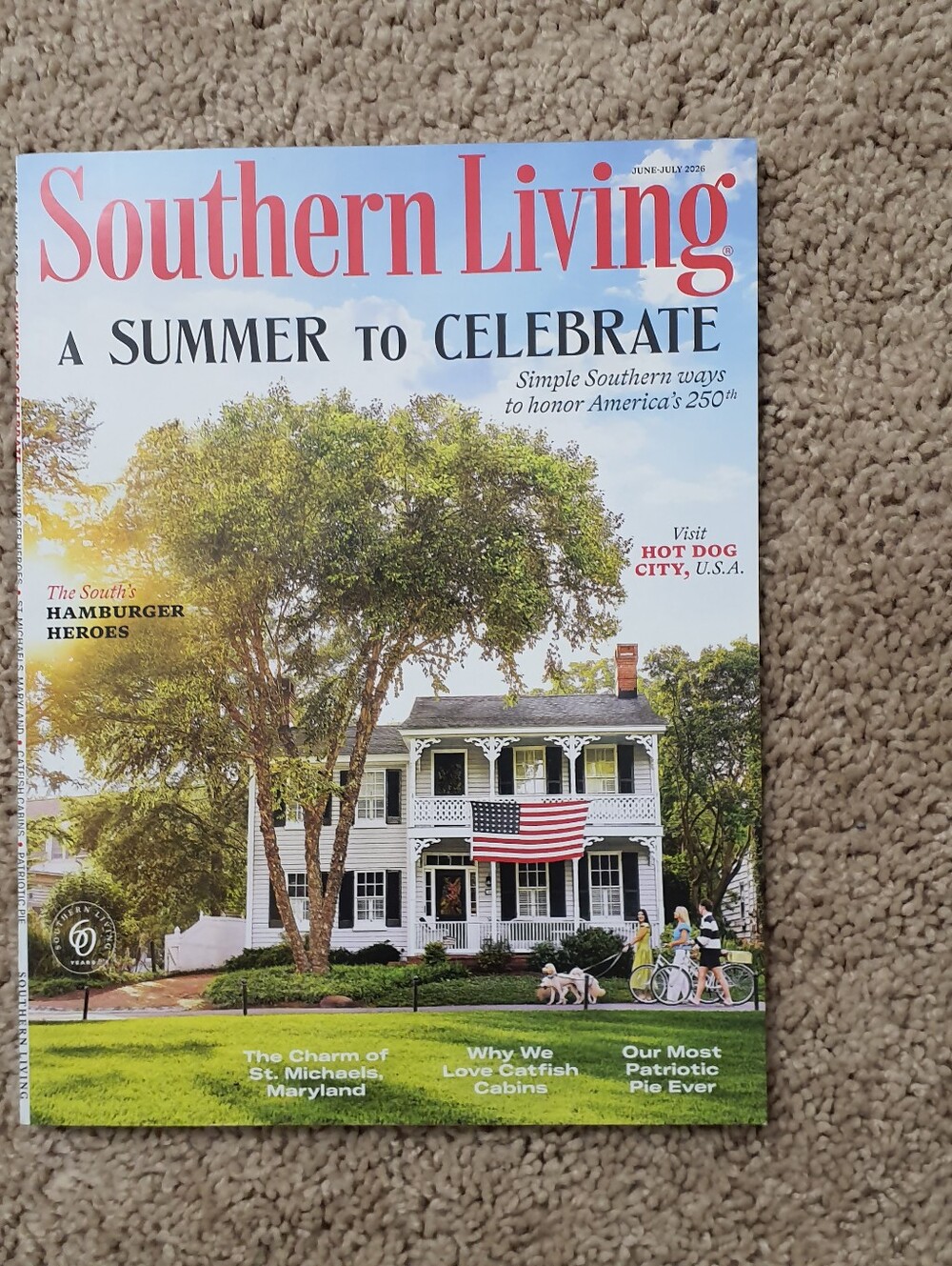 SOUTHERN LIVING MAGAZINE Lot Of 1 Jun 2026 Issue For Recipe Collectors